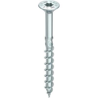 Heco Topix Plus Holzschraube - Blau verzinkt, 6x160mm - Torx T30 - 100 Stück Heco Topix Plus Holzschraube - Blau verzinkt, 6x160mm - Torx T30 - 100 Stück