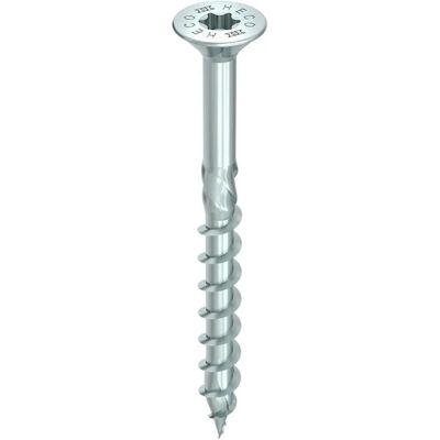 Tornillo de Madera HECO Modelo 8X460mm - Blanco - Innovador - PerfectPitch - Fijación de madera Tornillo de Madera HECO Modelo 8X460mm - Blanco - Innovador - PerfectPitch - Fijación de madera