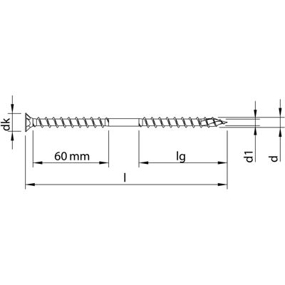 Tornillo Heco-Topix+ Therm - zincado blanco para aislamiento Tornillo Heco-Topix+ Therm - zincado blanco para aislamiento