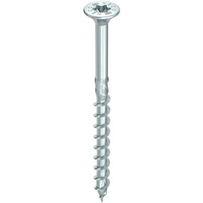 Heco Topix-plus Schraube - 5x70mm T25, Blau verzinkt, Teilgewinde Heco Topix-plus Schraube - 5x70mm T25, Blau verzinkt, Teilgewinde