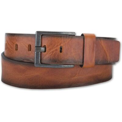 BERND GÖTZ Ledergürtel für Herren - Größe 100, Cognac - Casual & Modisch BERND GÖTZ Ledergürtel für Herren - Größe 100, Cognac - Casual & Modisch