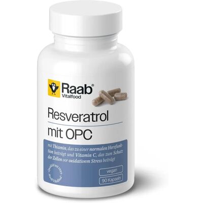 Raab Vitalfood Resveratrol OPC - Nahrungsergänzungsmittel Raab Vitalfood Resveratrol OPC - Nahrungsergänzungsmittel