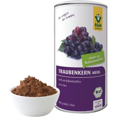 Raab Vitalfood Bio Traubenkernmehl - Hoch in Ballaststoffen Raab Vitalfood Bio Traubenkernmehl - Hoch in Ballaststoffen