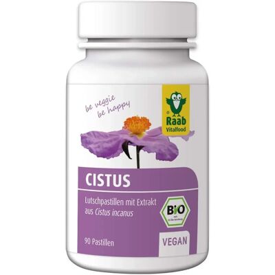 Raab Vitalfood Cistus Pastillen BIO 90 Stück - Dietary Supplement Raab Vitalfood Cistus Pastillen BIO 90 Stück - Dietary Supplement