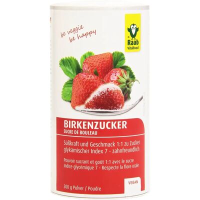 Raab Vitalfood Birkenzucker 300 g - Süßstoff Raab Vitalfood Birkenzucker 300 g - Süßstoff