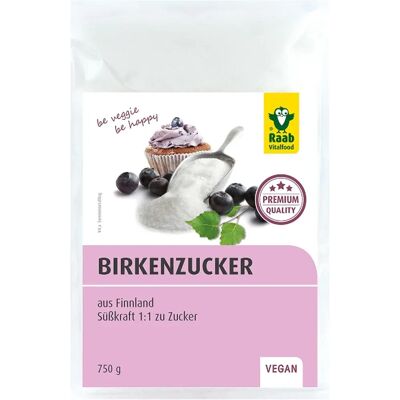 Raab Birkenzucker 750g - Natürliches, kalorienarmes Zuckeralternativ Raab Birkenzucker 750g - Natürliches, kalorienarmes Zuckeralternativ