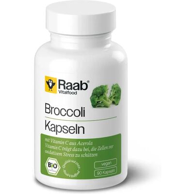 Raab Vitalfood Bio Brokkoli Kapseln - Nahrungsergänzung Raab Vitalfood Bio Brokkoli Kapseln - Nahrungsergänzung