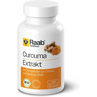 Raab Vitalfood Bio Kurkuma Extrakt mit Piperin - Für Gelenkkomfort Raab Vitalfood Bio Kurkuma Extrakt mit Piperin - Für Gelenkkomfort