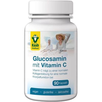 Raab Vitalfood Glukosamin Sulfat - Gelenksunterstützung - 90 Kapseln Raab Vitalfood Glukosamin Sulfat - Gelenksunterstützung - 90 Kapseln