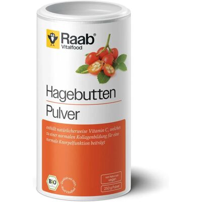Raab Vitalfood Bio Hagebutten-Pulver – Für mehr Gesundheit Raab Vitalfood Bio Hagebutten-Pulver – Für mehr Gesundheit