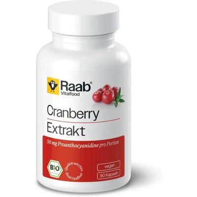 Raab Vitalfood Preiselbeer-Extrakt 90 Kapseln - Harnwegsgesundheit Raab Vitalfood Preiselbeer-Extrakt 90 Kapseln - Harnwegsgesundheit
