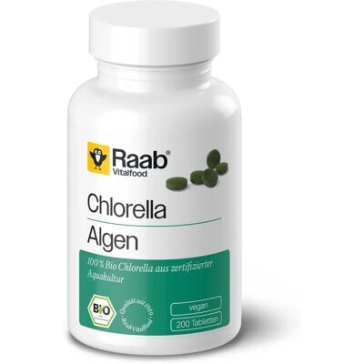 Raab Organic Chlorella Tablets - Microalgae Supplement Raab Organic Chlorella Tablets - Microalgae Supplement