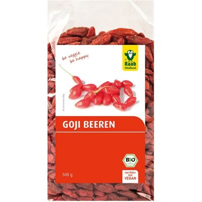 Raab Vitalfood Bio Goji Beeren 500g - Beeren Raab Vitalfood Bio Goji Beeren 500g - Beeren