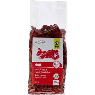 Raab Organic Goji Berries 250g - Berries Raab Organic Goji Berries 250g - Berries