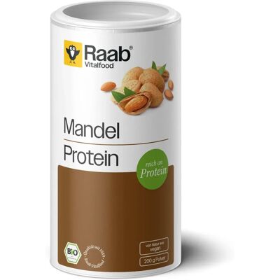 Raab Vitalfood Bio Mandelprotein - Vegan, Glutenfrei, 200g Raab Vitalfood Bio Mandelprotein - Vegan, Glutenfrei, 200g