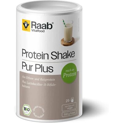 Raab Vitalfood Bio Protein Shake Pur Plus - Proteinpulver Raab Vitalfood Bio Protein Shake Pur Plus - Proteinpulver