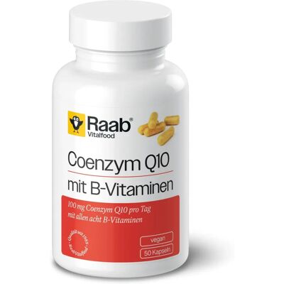Raab Vitalfood Veganes Coenzym Q10 + B Vitamine - Nahrungsergänzung Raab Vitalfood Veganes Coenzym Q10 + B Vitamine - Nahrungsergänzung