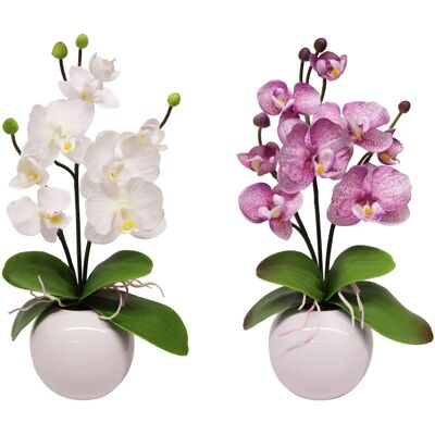I.GE.A. - Orchidee - 16x35 cm - Lila - Artificial plant I.GE.A. - Orchidee - 16x35 cm - Lila - Artificial plant