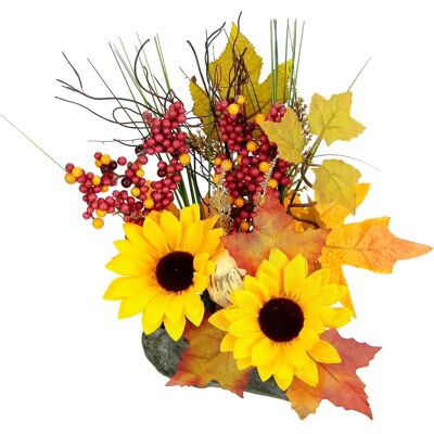 I.GE.A. Kunstblume Gesteck Sonnenblumen auf Stein I.GE.A. Kunstblume Gesteck Sonnenblumen auf Stein