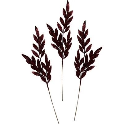 I.GE.A. - Kunstzweig - burgund - 78 cm - Artificial plant I.GE.A. - Kunstzweig - burgund - 78 cm - Artificial plant