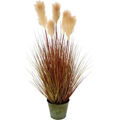I.GE.A. Pampasgras Pianta Artificiale - Beige Naturale - Pianta Finta I.GE.A. Pampasgras Pianta Artificiale - Beige Naturale - Pianta Finta