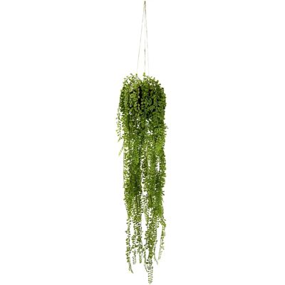 Plante artificielle IGEA Seneciohänger - Réaliste, Suspendue en Panier Plante artificielle IGEA Seneciohänger - Réaliste, Suspendue en Panier
