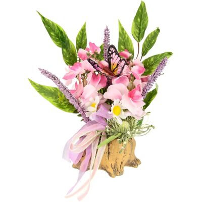 Composition Florale Artificielle Flair Flower - Rose, 12x16x23 cm Composition Florale Artificielle Flair Flower - Rose, 12x16x23 cm