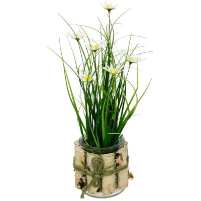I.GE.A. - Margeriten im Gras - 15x33 cm - Decorative plant I.GE.A. - Margeriten im Gras - 15x33 cm - Decorative plant