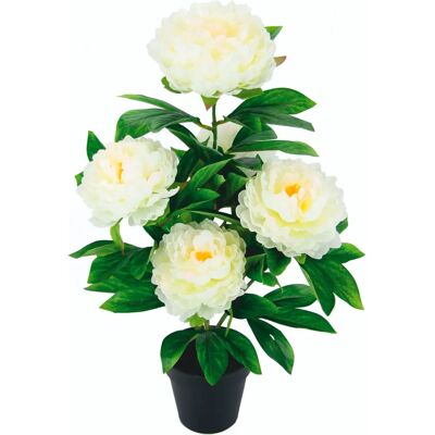 I.GE.A. Pioen Kunstplant - Realistische Zijde Bloem - Binnen Decoratie I.GE.A. Pioen Kunstplant - Realistische Zijde Bloem - Binnen Decoratie