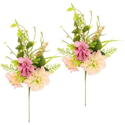 Flair Flower Kunstbloem - Realistisch, Flexibele Steel, Set van Twee Flair Flower Kunstbloem - Realistisch, Flexibele Steel, Set van Twee