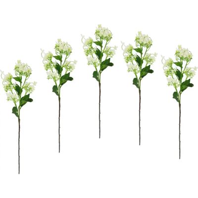 I.GE.A. - Blütenzweig - 13x60x10 cm weiß - Artificial plant I.GE.A. - Blütenzweig - 13x60x10 cm weiß - Artificial plant
