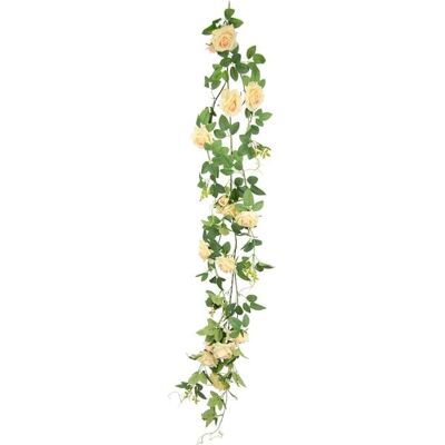 I.GE.A. Künstliche Rosen-Girlande - Dekofloren für Hochzeiten & Events I.GE.A. Künstliche Rosen-Girlande - Dekofloren für Hochzeiten & Events