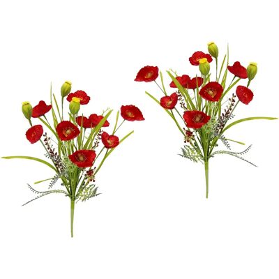 MY HOME Mohnblumen Fleur Artificielle - Fleur Artificielle MY HOME Mohnblumen Fleur Artificielle - Fleur Artificielle
