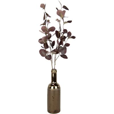 I.GE.A. - Eukalyptus - 30x74x20 cm - burgund - Kunstpflanze I.GE.A. - Eukalyptus - 30x74x20 cm - burgund - Kunstpflanze