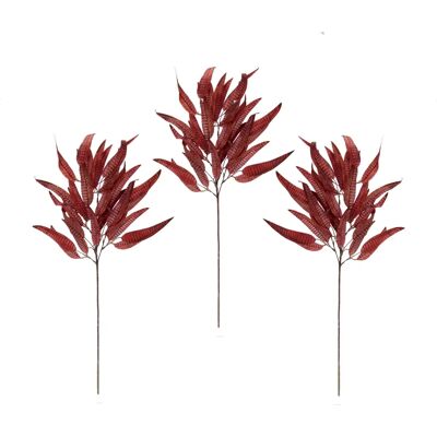 I.GE.A. - Laubzweig - Rood - Decoratieve twijg I.GE.A. - Laubzweig - Rood - Decoratieve twijg