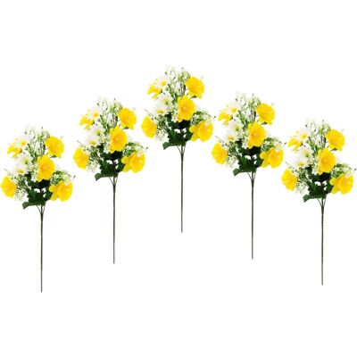 I.GE.A. - Osterglocken Margeriten Zweig - Gelb I.GE.A. - Osterglocken Margeriten Zweig - Gelb