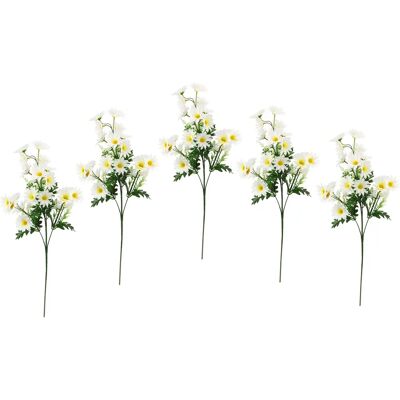 I.GE.A. - Margeritenzweig - Bianco - Artificial flower I.GE.A. - Margeritenzweig - Bianco - Artificial flower