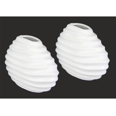 Dekovase I.GE.A. - Keramik-Vase 16x12 beige - Vase Dekovase I.GE.A. - Keramik-Vase 16x12 beige - Vase