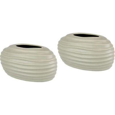 Dekovase I.GE.A. - Keramik-Vase - Beige - Dekorative Vase Dekovase I.GE.A. - Keramik-Vase - Beige - Dekorative Vase
