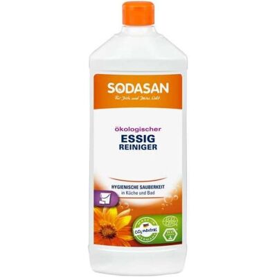 Nettoyant au Vinaigre Bio Sodasan - 1L - Publicité Nettoyant au Vinaigre Bio Sodasan - 1L - Publicité
