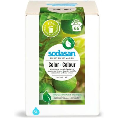Kerstin Stromberg sodasan Lime-Fresh Colour Laundry Liquid - 5 Litre Kerstin Stromberg sodasan Lime-Fresh Colour Laundry Liquid - 5 Litre
