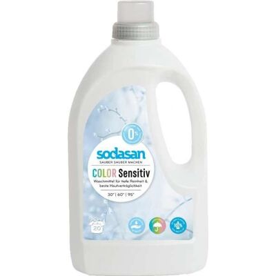 Sodasan 778170 Umweltfreundliches Farbempfindliches Waschmittel - 1500ml Sodasan 778170 Umweltfreundliches Farbempfindliches Waschmittel - 1500ml
