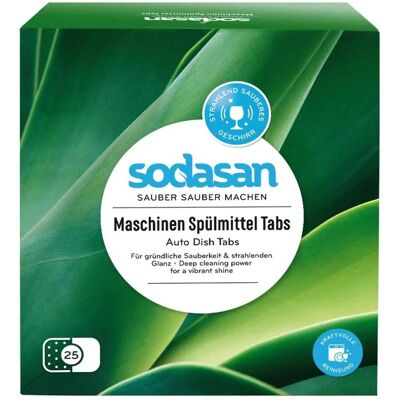 Sodasan Natural Dishwasher Tablets - 25 Tablets Sodasan Natural Dishwasher Tablets - 25 Tablets