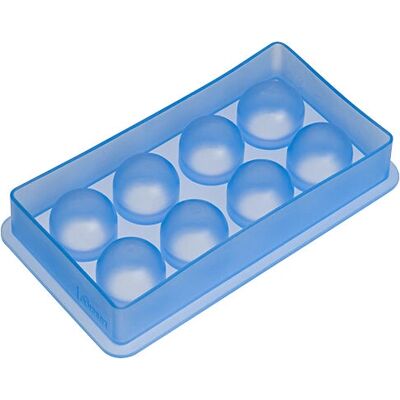 Lurch Bandeja de Gelo - 8 Cubos Redondos Azul Lurch Bandeja de Gelo - 8 Cubos Redondos Azul