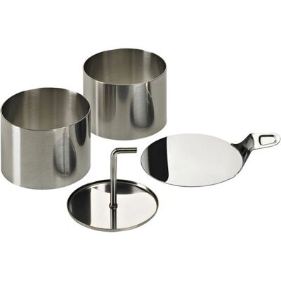 Set de 6 Anneaux en Acier Inoxydable Lurch Set de 6 Anneaux en Acier Inoxydable Lurch