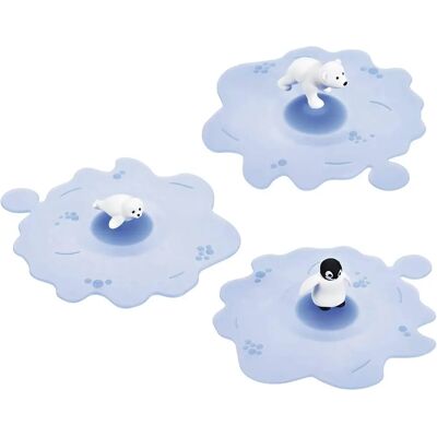 Lurch Arctic Summer Ensemble de 3 couvercles en verre - Ustensiles de cuisine Lurch Arctic Summer Ensemble de 3 couvercles en verre - Ustensiles de cuisine