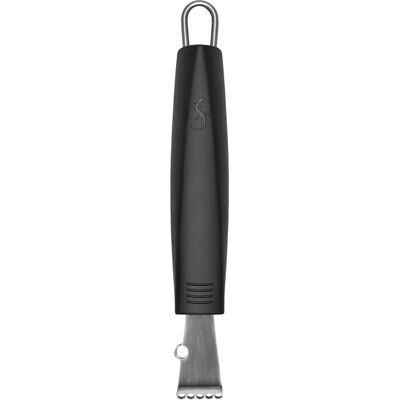 Lurch 00230180 - Éplucheur de citrus ergonomique - Acier inoxydable Lurch 00230180 - Éplucheur de citrus ergonomique - Acier inoxydable