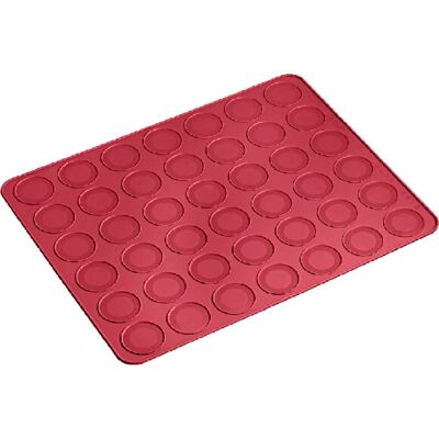 Lurch Model 00083020 Baking Mold Macaron Ruby - Baking mold Lurch Model 00083020 Baking Mold Macaron Ruby - Baking mold