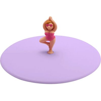 Lurch 210847 Paarse Silicone Drinkdeksel - Drinkdeksel Lurch 210847 Paarse Silicone Drinkdeksel - Drinkdeksel