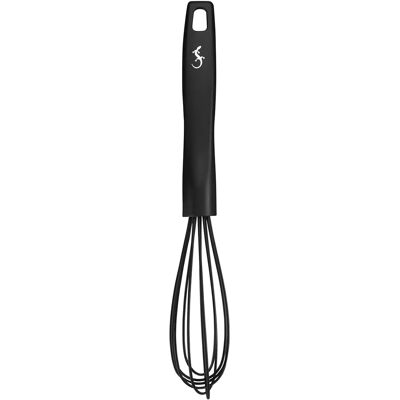 Fouet en silicone platine Lurch - Petit, Noir Fouet en silicone platine Lurch - Petit, Noir